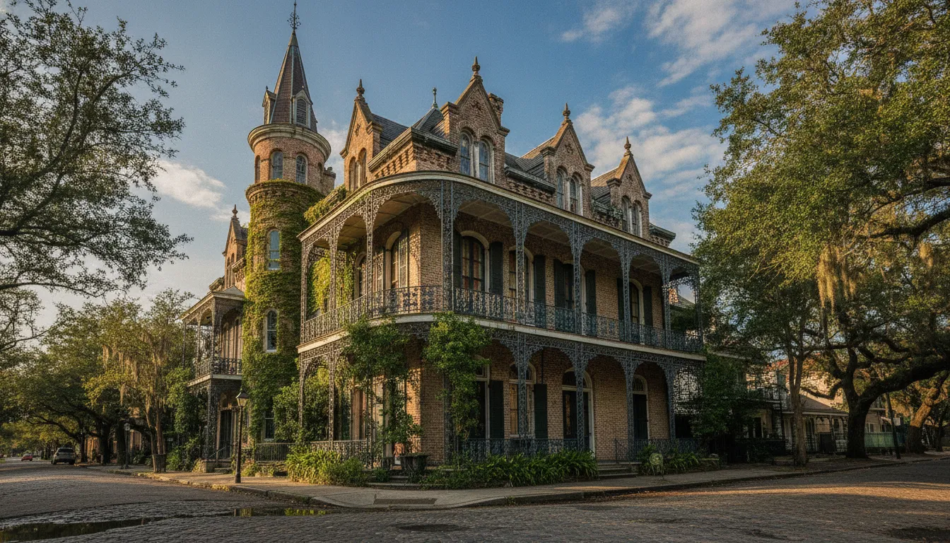 O excêntrico ‘Castelo’ de Nova Orleans Encontrará um Dono? Imóvel ‘Único’ Reduz Preço em US$ 100 Mil Após Três Anos no Mercado
